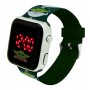 Barnklocka Baby Yoda LED digital armbandsklocka Star Wars grön