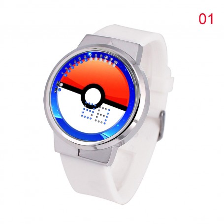 Barnklocka pokemon digital armbandsklocka klocka touch