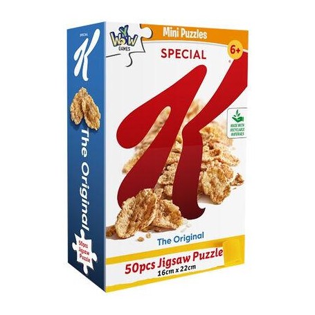 Pussel kellogs minipussel 50 bitar klassiskt retro k-special