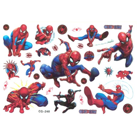 Spiderman och Avengers-tatueringar – 17 motiv för pyssel