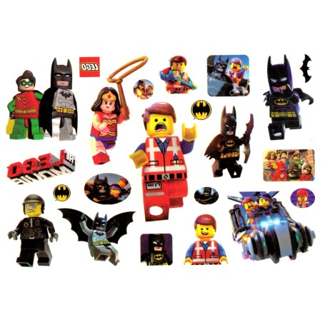 LEGO The Movie gnuggisar – 20 barntatueringar
