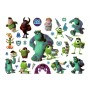 Monsters Inc barntatueringar 15 st gnuggisar med Sulley & Mike