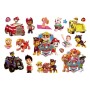 Paw Patrol barntatueringar – 14 st färgglada motiv