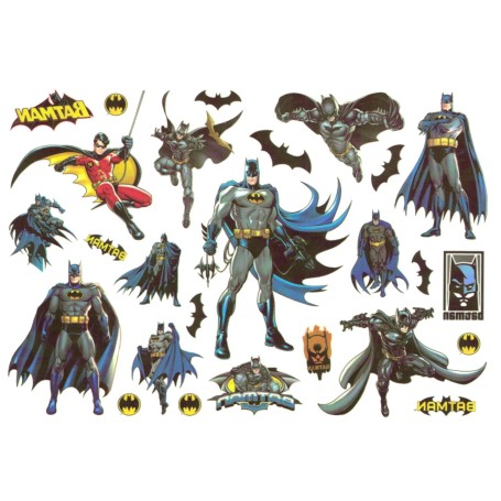 Superhjälte-tatueringar för barn – 18 st med Batman och vänner