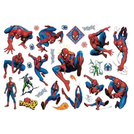 Spiderman 16 st barntatueringar tatuering avengers