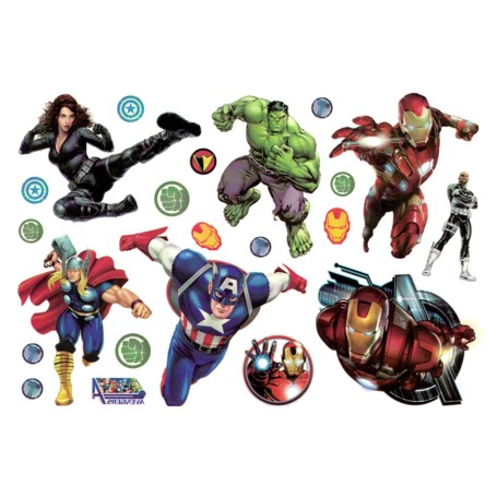 Avengers 10 st barntatueringar tatuering hulk iron man