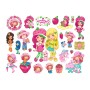 Strawberry Shortcake barntatueringar 20 st gnuggisar för kalas