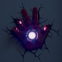 Iron man vägglampa 3D lampa hand natt avengers