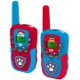 Paw patrol walkie talkie med display räckvidd 1 km radio