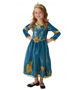 MERIDA 122/128 cl (7-8 år) klänning STORYTELLER prinsessa Modig