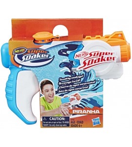 NERF Super Soaker Piranha 21 cm vattenpistol för barn