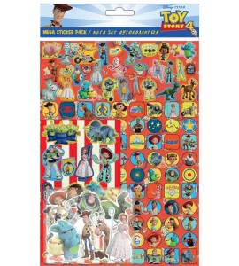 Toy story 4 mega pack 150 st klistermärken klistermärke