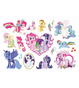 My Little Pony barntatueringar – 15 magiska tillfälliga motiv