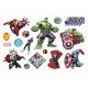 Avengers 12 st barntatueringar tatuering hulk iron man