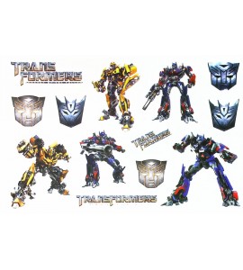 Transformers barntatueringar – 12 coola Bumblebee-motiv