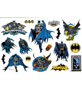 Batman 15 st barntatueringar tatuering läderlappen dark knight