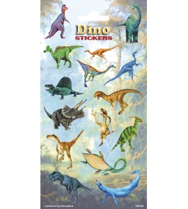 Dinosaurier 15 st klistermärken klistermärke dino