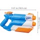 NERF Twin Tide 37 cm vattenpistol med dubbla strålar