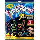 Målarbok crayola colour explosion med 2 st pennor pyssel