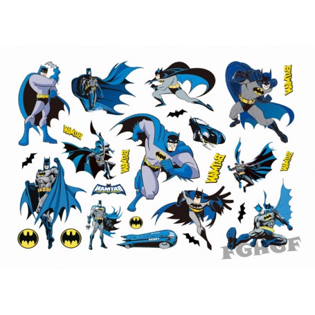 Batman-tatueringar för barn – 15 st Superhjälte motiv