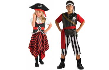 pirat maskeradkläder